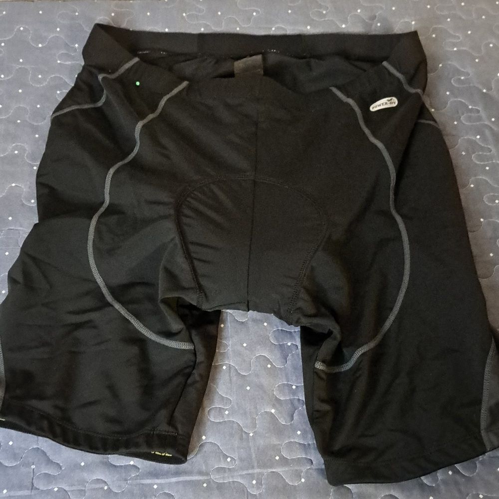 Santic Power dry cycle padded bike black shorts size 2XL